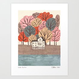 Lake Gaston Art Print