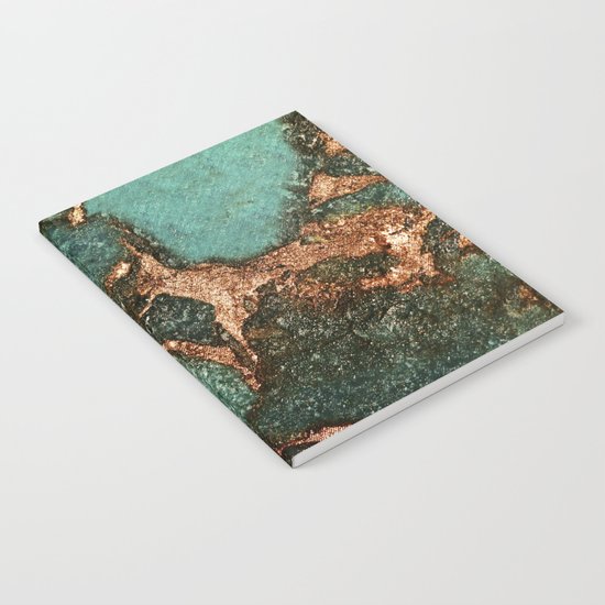 EMERALD AND GOLD Notebook