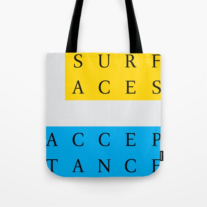 apr too — acceptance surfaces Tote Bag