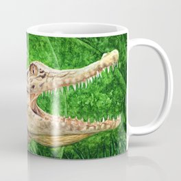 Crocodile Wearing a Frog as a Hat Coffee Mug