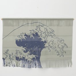 Katsushika Hokusai - The Great Wave off Kanagawa remix B Wall Hanging