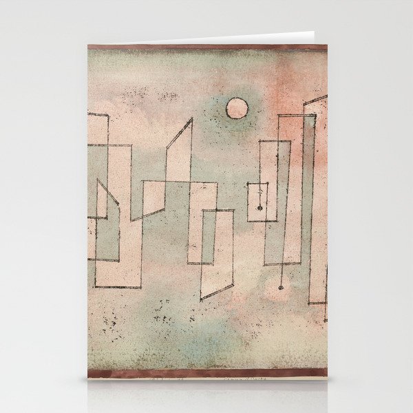 Grundfeste (Foundation)  - Paul Klee Stationery Cards