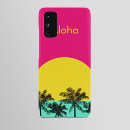 Summer sunset Android Case