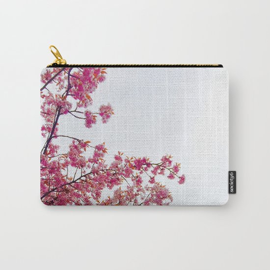 watercolor bloom Carry-All Pouch