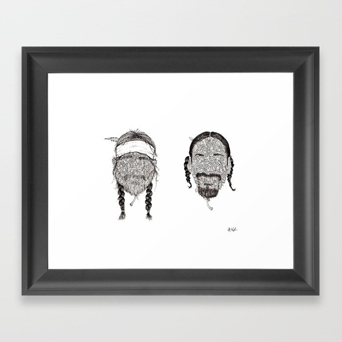 Best Buds Framed Art Print By Jesserobinsonwilliams Society6