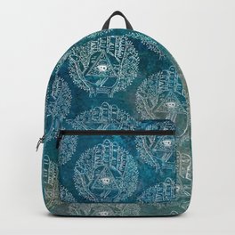 Hamsa Pattern.... Backpack
