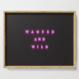 WANTED & WILD Serving Tray