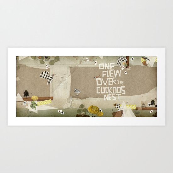 one flew over the cuckoos nest Art Print