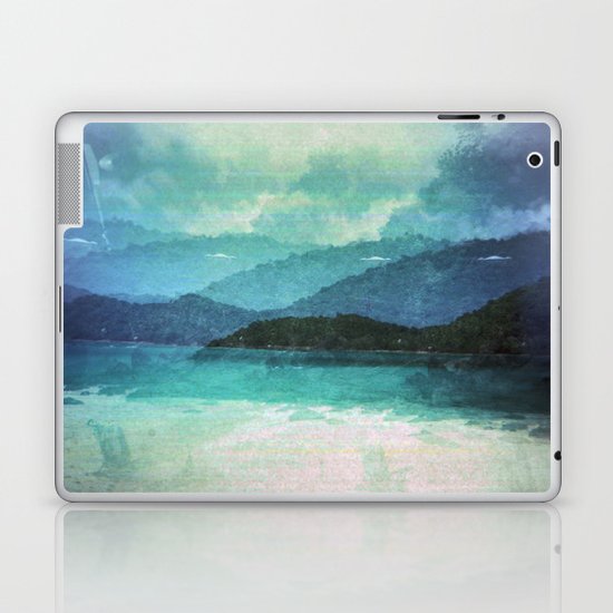 Tropical Island Multiple Exposure Laptop & iPad Skin