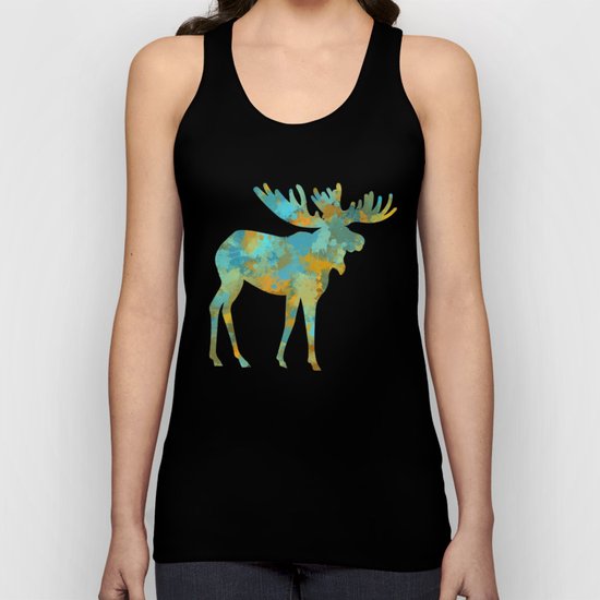 Moose Unisex Tank Top