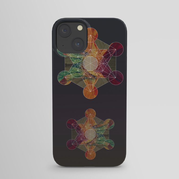 Balancing Energy: Metatron's Cube iPhone Case