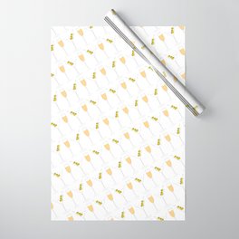 Martinis + Champagne Wrapping Paper