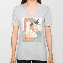 Natural Habitat V Neck T Shirt