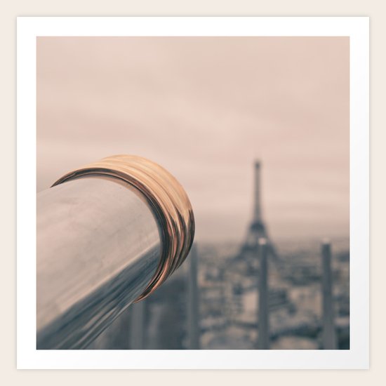 Looking Through Art Print