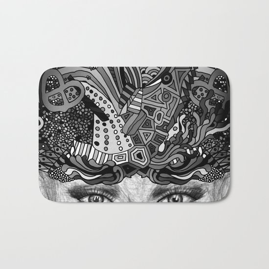 Courage Monotone Bath Mat