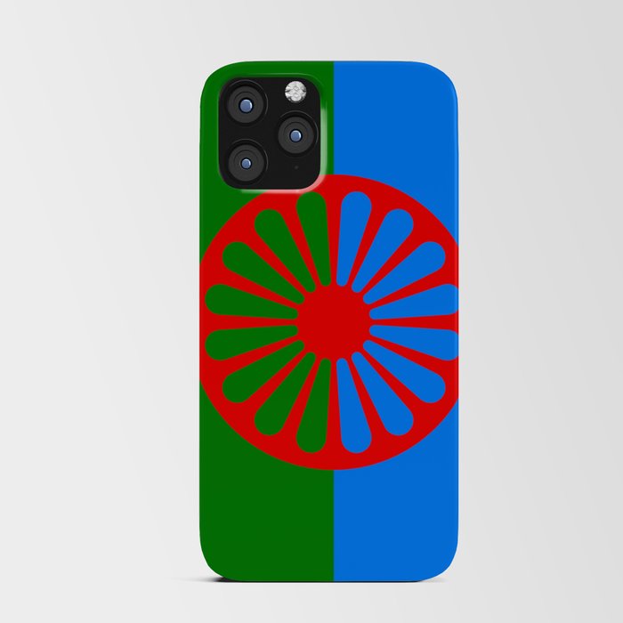 Romani Flag iPhone Card Case