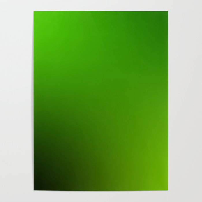 10 Green Gradient Background 220713 Valourine Digital Design Poster