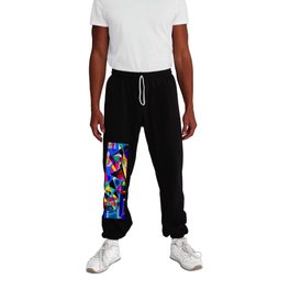 Stained Glass Abstraction Sweatpants