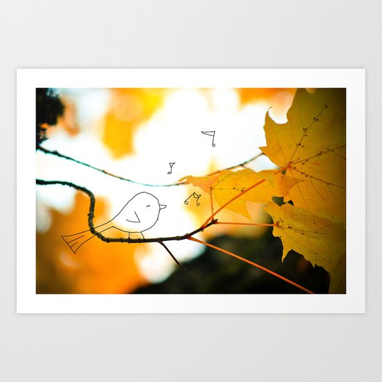 tweet Art Print