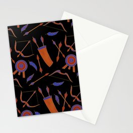 Archer's Companions (fire) Stationery Card