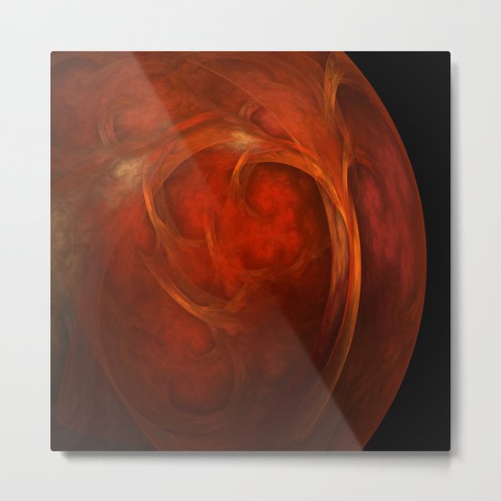 Mars the Red Planet Metal Print
