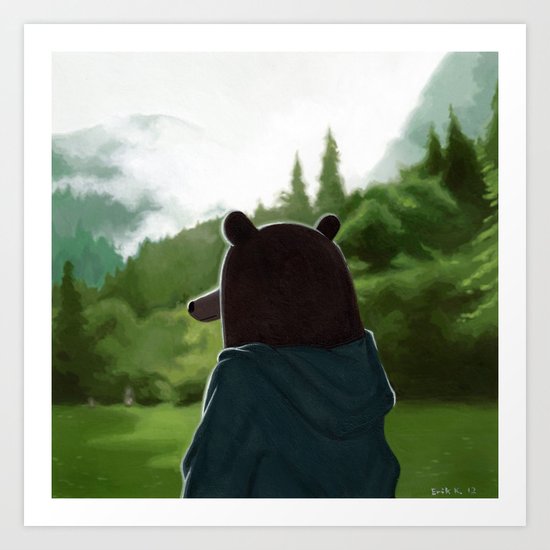 Bear Art Print