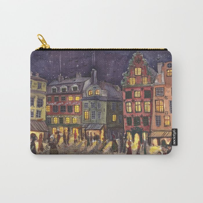 A cozy town Carry-All Pouch
