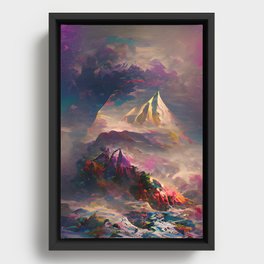 My mountain Framed Canvas