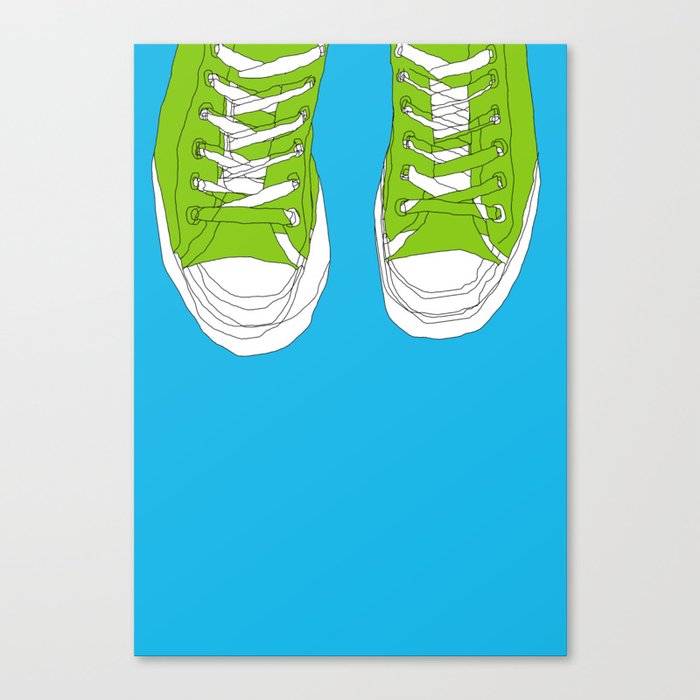 Cons. Art Print. Trainers. Sneakers. Converse All Star. Boys Art. Canvas Print