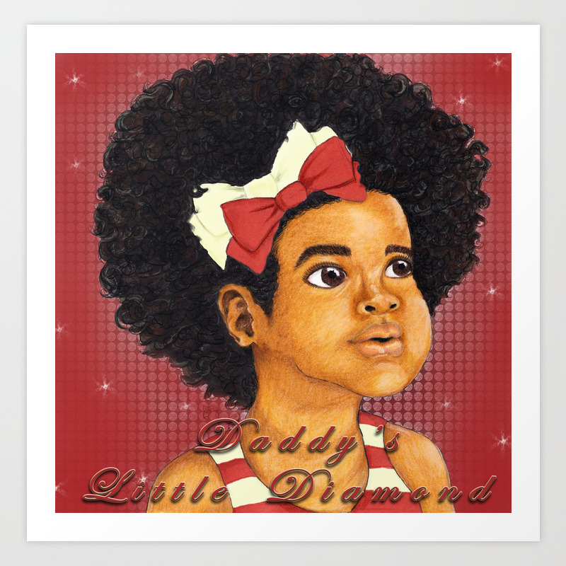 Daddy's Little Girl- Alpha Psi Print by BFly Designs by B. | Society6