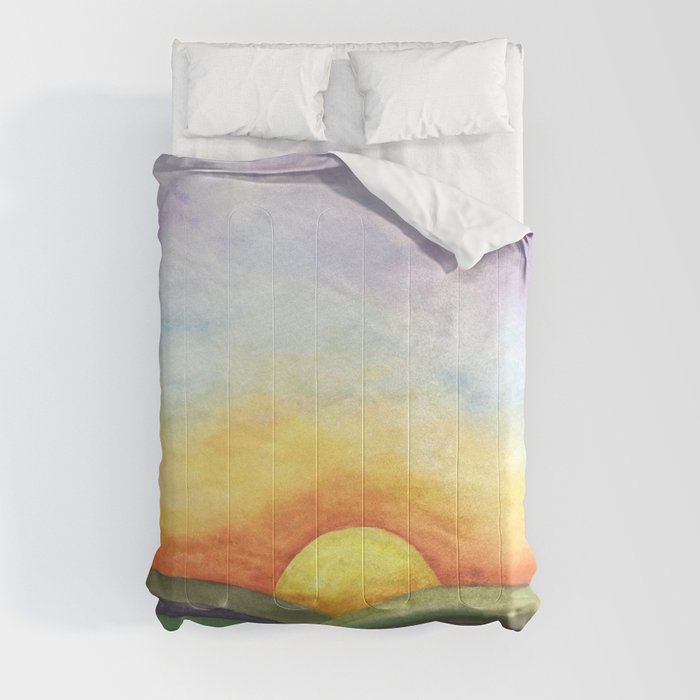 Sunrise, Sunset Comforter