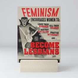 Lesbian Witchcraft! Mini Art Print