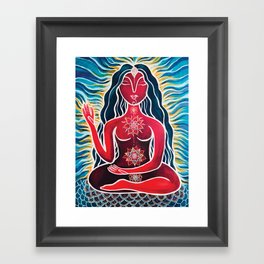 Chakra Framed Art Print