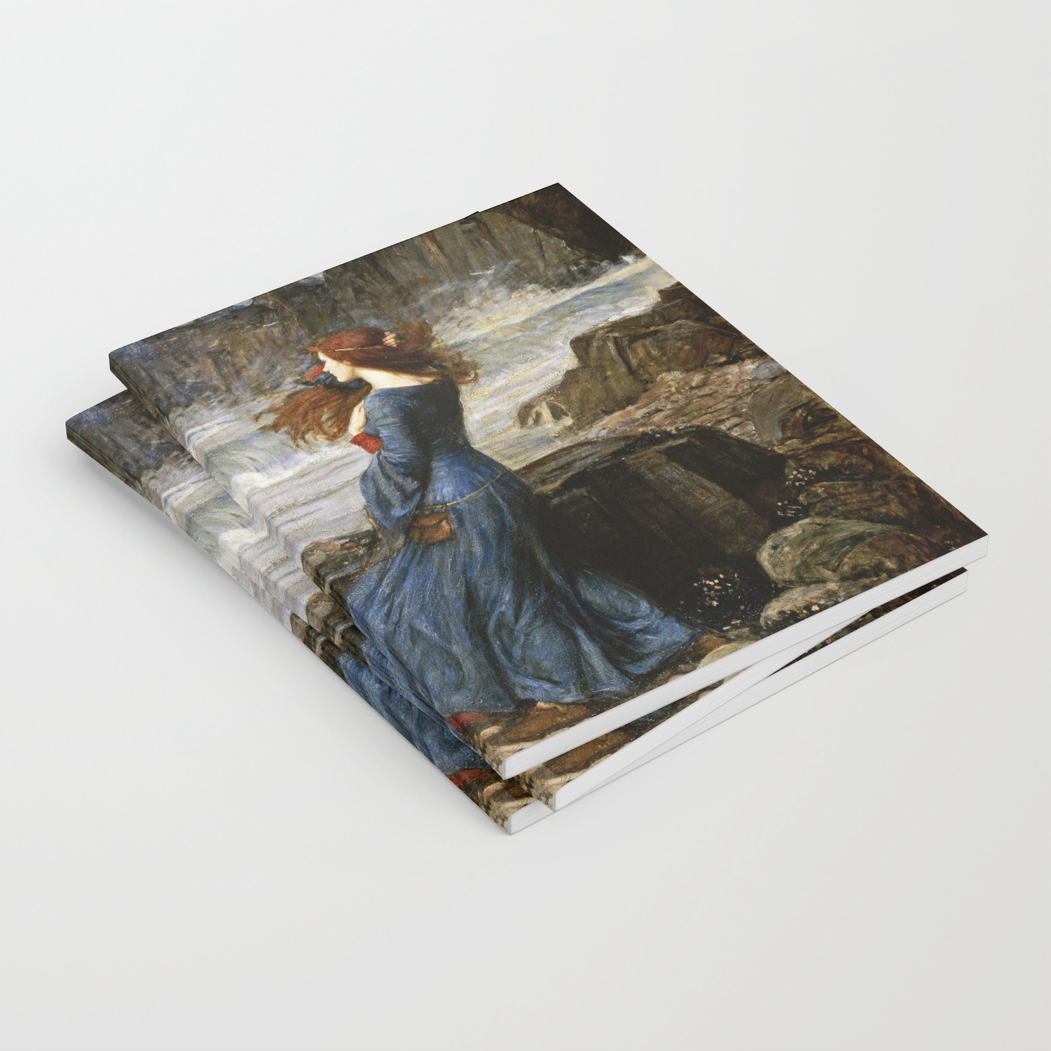 John William Waterhouse Miranda The Tempest Notebook By