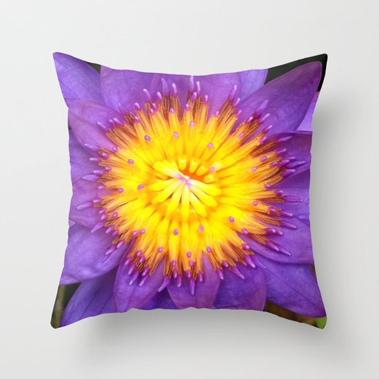 Flower Throw Pillow