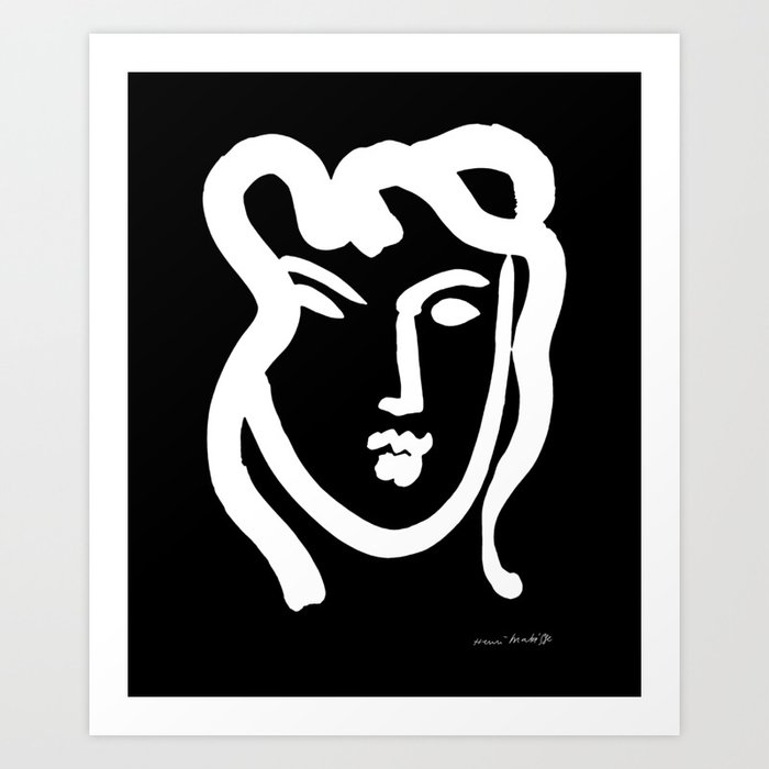 Matisse - Girl 09 Art Print