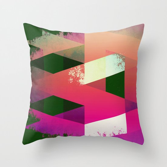 DESTRUCT.jpg Throw Pillow