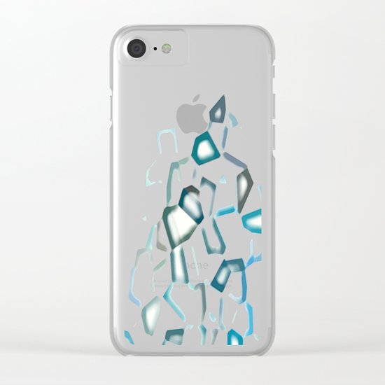 Frozen Dreams Clear iPhone Case