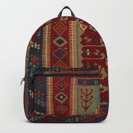 Antique Turkish Carpet Backpack