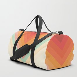 Rainbow Chevrons Duffle Bag