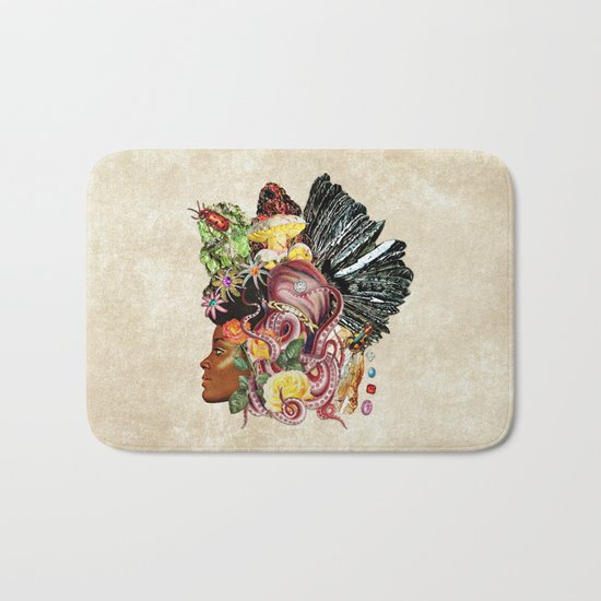 Black Beauty Bath Mat