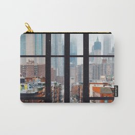 New York City Window Carry-All Pouch | Abstract, Window, Manhattan, Wanderlust, Brooklyn, Usa, Newyorkcity, Views, City, Collage 