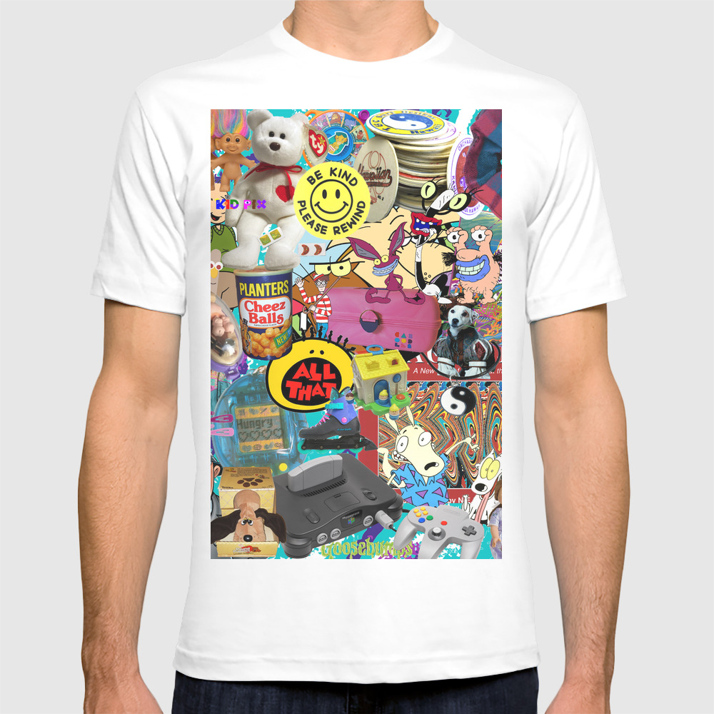 90s Favorites T Shirt by PopCultureCult 