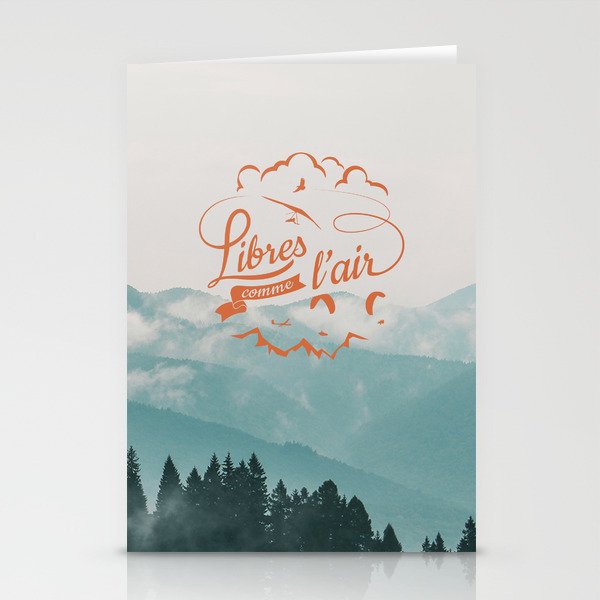Free as a bird Stationery Cards