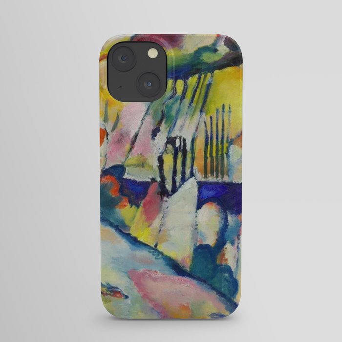 Wassily Kandinsky Landscape with Rain iPhone Case