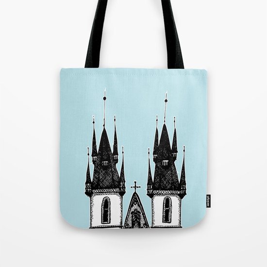 Tyn Church - Prague Tote Bag