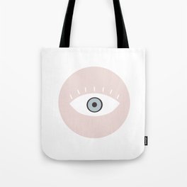 Pastel Evil Eye Tote Bag