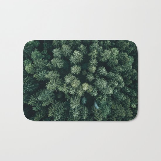 Forest from above - Landscape Photography Bath Mat