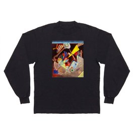 Wassily Kandinsky (1866-1944) - TIEFES BRAUN (Deep Brown) - 1924 - Expressionism, Abstract - Bauhaus - Geometric Abstraction - Oil on canvas - Digitally Enhanced Version - Long Sleeve T-shirt