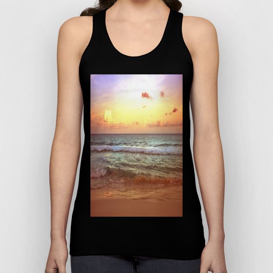 beacH Sunrise Sunset Unisex Tank Top